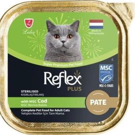 Reflex Plus 85 gr Pate Balıklı Kısır Kedi Konservesi