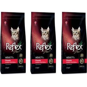Reflex Plus Choosy Somonlu Kuru Kedi Maması 1,5 Kg 3 Adet