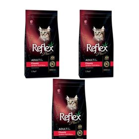 Reflex Plus Choosy Somonlu Kuru Kedi Maması 1,5 Kg 3 Adet