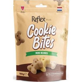 Reflex Plus Cookie Bites Mini Bones Küçük Irk Yetişkin 150 gr Köpek Ödül Maması