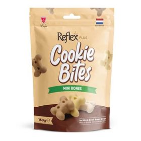Reflex Plus Cookie Bites Mini Bones Küçük Irk Yetişkin 150 gr Köpek Ödül Maması