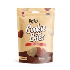 Reflex Plus Cookie Bites Mini Hearts Küçük Irk 150 gr Köpek Ödül Maması