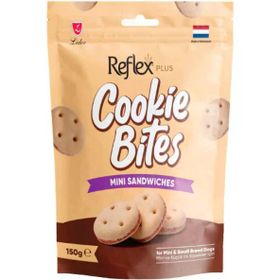 Reflex Plus Cookie Bites Mini Sandwiches Küçük Irk 150 gr Köpek Ödül Maması