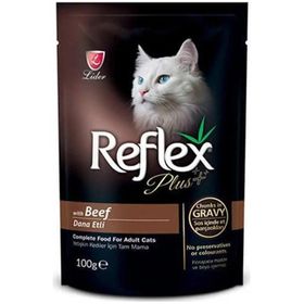 Reflex Plus Dana Etli Gravy 100 gr Kedi Konserve