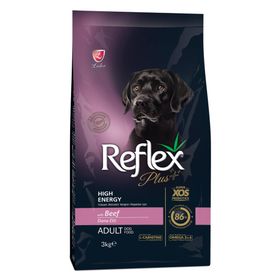Reflex Plus Dana Etli Yüksek Enerji Veren 3 kg Yetişkin Kuru Köpek Maması