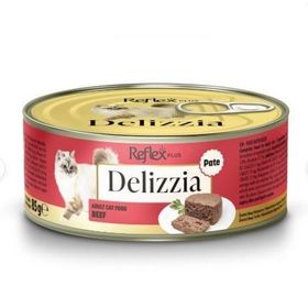 Reflex Plus Delizzia Dana Etli Ezme 85 gr Yetişkin Kedi Konservesi