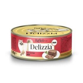 Reflex Plus Delizzia Dana Etli Ezme 85 gr Yetişkin Kedi Konservesi