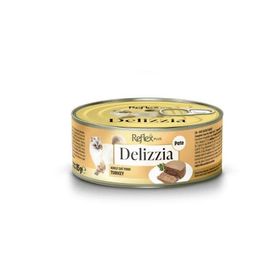 Reflex Plus Delizzia Hindi Etli Ezme Yetişkin 85 gr Kedi Konservesi