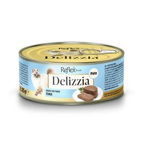 Reflex Plus Delizzia Ton Balıklı Ezme Yetişkin 85 gr Kedi Konservesi
