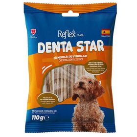 Reflex Plus Denta Star Çiğnemelik Diş Çubukları Mini ve Küçük Irk 110 gr Köpek Ödülü