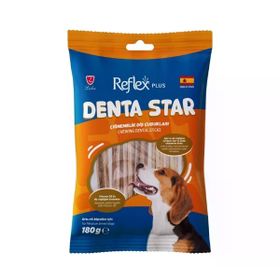 Reflex Plus Denta Star Çiğnemelik Diş Çubukları Orta Irk 180 gr Yetişkin Köpek Ödül Maması