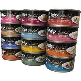 Reflex Plus Essential Karışık 12x70 gr Yetişkin Konserve Yaş Kedi Maması