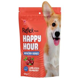 Reflex Plus Happy Hour 60 gr Sağlıklı Kemikler için Destekleyici Köpek Ödül Maması
