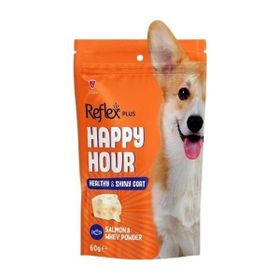Reflex Plus Happy Hour 60 gr Sağlıklı ve Parlak Tüyler için Destekleyici Köpek Ödül Maması