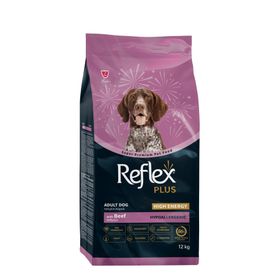 Reflex Plus High Energy Hipoalerjenik Dana Etli 12 kg Yetişkin Köpek Maması