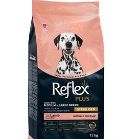 Reflex Plus Hipoalerjenik Kuzulu 12 kg Orta ve Büyük Irk Kısırlaştırılmış Yetişkin Köpek Maması
