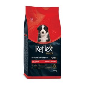 Reflex Plus Hipoalerjenik Kuzulu 12 kg Orta ve Büyük Irk Yavru Köpek Maması