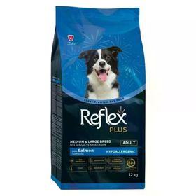 Reflex Plus Hipoalerjenik Somonlu 12 kg Orta ve Büyük Irk Yetişkin Köpek Maması