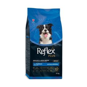 Reflex Plus Hipoalerjenik Somonlu 12 kg Orta ve Büyük Irk Yetişkin Köpek Maması