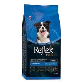 Reflex Plus Hipoalerjenik Somonlu 12 kg Orta ve Büyük Irk Yetişkin Köpek Maması