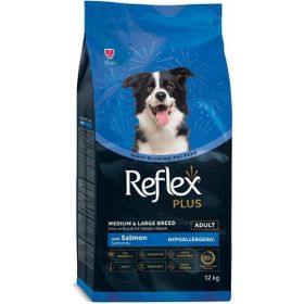 Reflex Plus Hipoalerjenik Somonlu 12 kg Orta ve Büyük Irk Yetişkin Köpek Maması