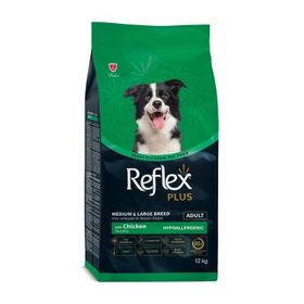 Reflex Plus Hipoalerjenik Tavuklu 12 kg Orta ve Büyük Irk Yetişkin Köpek Maması
