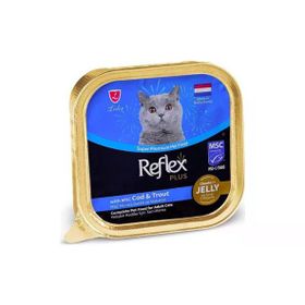 Reflex Plus Jöleli Morina Balıklı 85 gr Kedi Konservesi