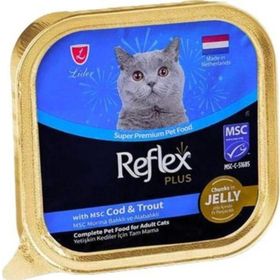 Reflex Plus Jöleli Morina Balıklı 85 gr Kedi Konservesi