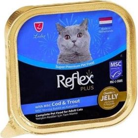 Reflex Plus Jöleli Morina Balıklı 85 gr Kedi Konservesi