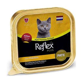 Reflex Plus Kitten Pate Tavuklu 85 gr Yavru Kedi Yaş Maması