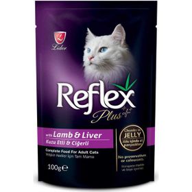 Reflex Plus Kitten Pouch Gravy Kuzu Etli Soslu Yavru Kedi Yaş Maması 100 Gr- x6 ADET