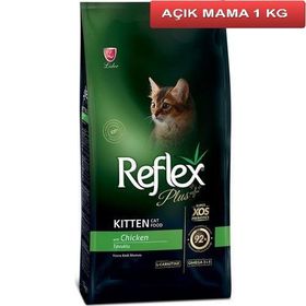 Reflex Plus Kitten Tavuklu 1 kg Yavru Açık Kedi Maması
