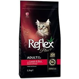 Reflex Plus Kuzu Etli 1.5 kg + 500 gr Yetişkin Kedi Maması