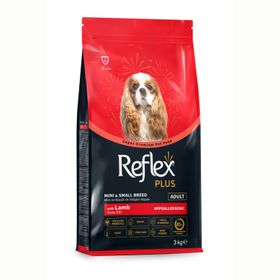 Reflex Plus Kuzu Etli 3 kg Mini ve Küçük Irk Yetişkin Köpek Maması