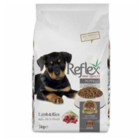 Reflex Plus Kuzu Etli 3 kg Yavru Yaş Köpek Maması