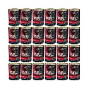 Reflex Plus Kuzu Etli Loaf 24x400 gr Yavru Köpek Konserve