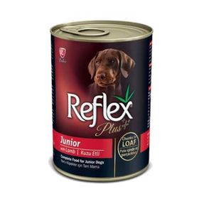 Reflex Plus Kuzu Etli Loaf 24x400 gr Yavru Köpek Konserve