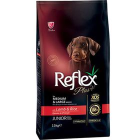 Reflex Plus Kuzu Etli Orta ve Büyük Irk 15 kg Yavru Köpek Maması