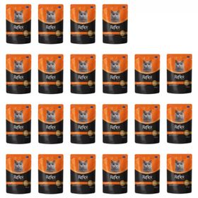 Reflex Plus Kuzu Etli Yetişkin Yaş 22x85 gr Kedi Mama