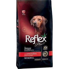Reflex Plus Kuzulu Orta Büyük Irk Yaşlı Köpek Maması 1 Kg AÇIK