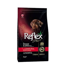 Reflex Plus Kuzulu ve Pirinçli Orta ve Büyük Irk 2x3 kg Yavru Köpek Maması