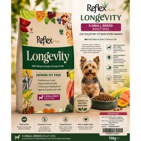 Reflex Plus Longevity 700 gr Hipoalerjenik Çok Küçük Irk Yetişkin Köpek Maması
