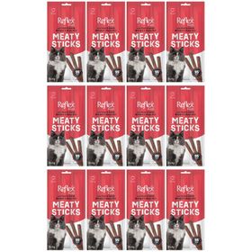 Reflex Plus Meaty Sticks Biftekli ve Kuzu Etli 3x5 gr 12 Adet Kedi Ödülü