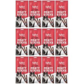 Reflex Plus Meaty Sticks Biftekli ve Kuzu Etli 3x5 gr 12 Adet Kedi Ödülü