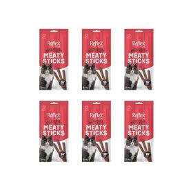 Reflex Plus Meaty Sticks Biftekli ve Kuzu Etli 3x5 gr 6 Adet Kedi Ödülü