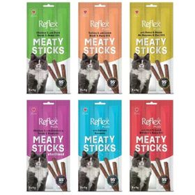 Reflex Plus Meaty Sticks Karışık 3x5 gr 6 Adet Kedi Ödülü