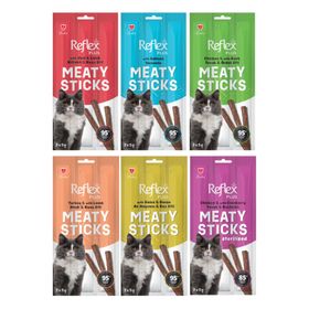 Reflex Plus Meaty Sticks Karışık 3x5 gr 6 Adet Kedi Ödülü