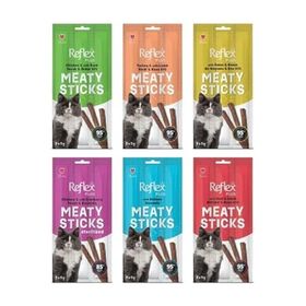 Reflex Plus Meaty Sticks Karışık 3x5 gr 6 Adet Kedi Ödülü