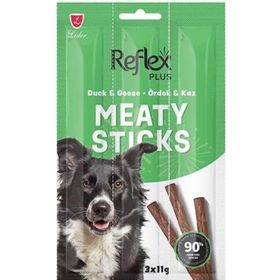 Reflex Plus Meaty Sticks Ördek ve Kaz Etli Tahılsız 3x11 gr Köpek Ödül Çubuğu