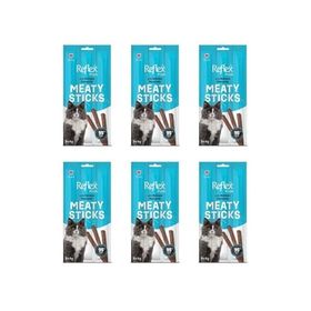 Reflex Plus Meaty Sticks Somonlu 3x5 gr 6 Adet Kedi Ödül Maması